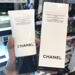 CHANEL/香奈儿 柔和泡沫洁面乳 150ml 保湿粉色洗面奶